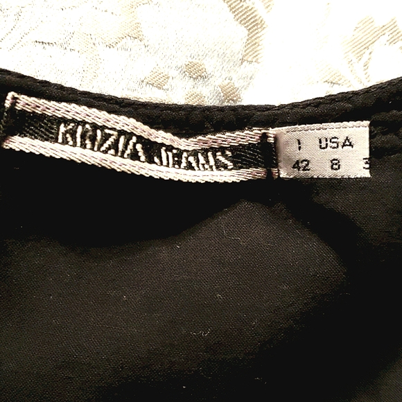 KRIZIA JEANS NAVY TANK SZ 8 - Picture 3 of 8